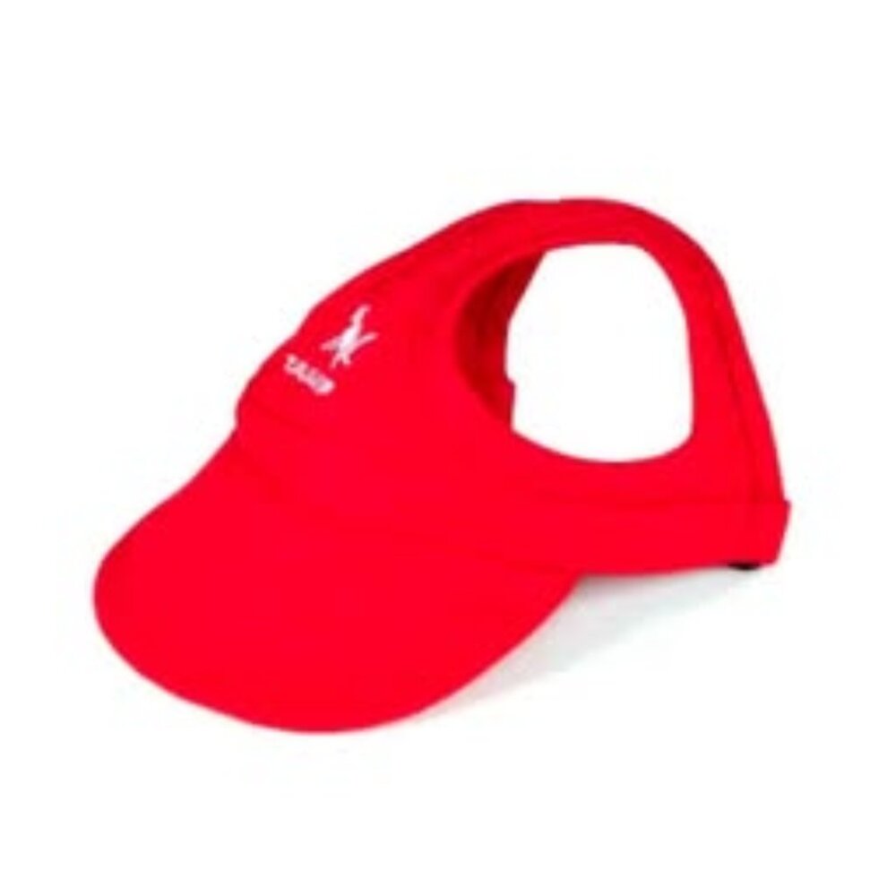 🐾 Red Dog Baseball Cap – Size Large